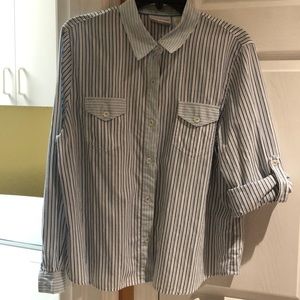 Alfred Dunner blouse Size 16 Petite
